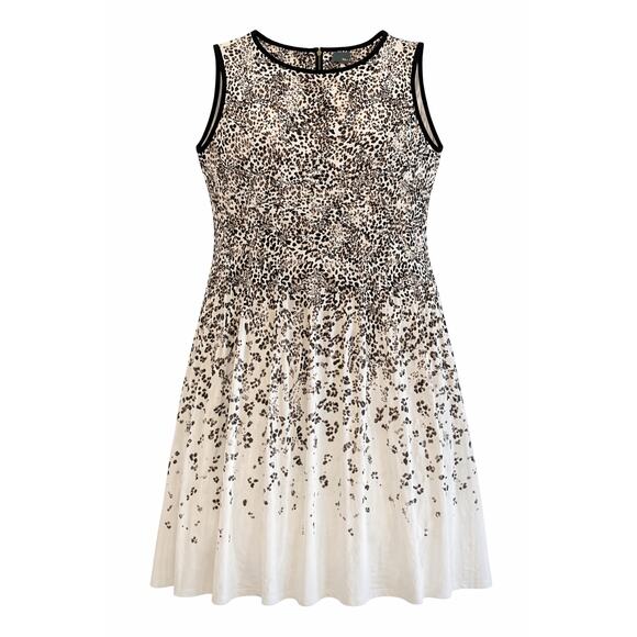 Gabby Skye Dresses & Skirts - NWT Gabby Skye 18W Leopard Print Fit & Flare Dress $98 Retail
